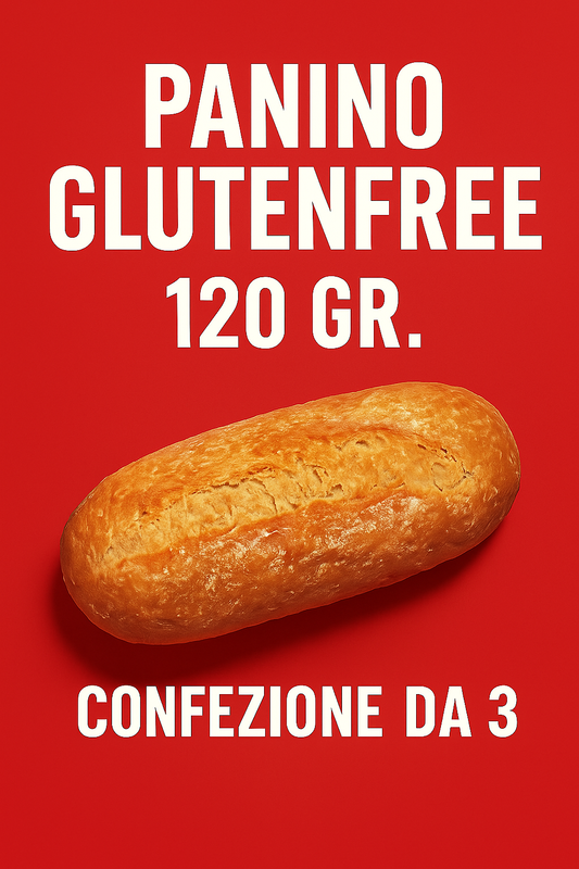 Pane Filoncini Glutenfree 120gr conf. Da 3
